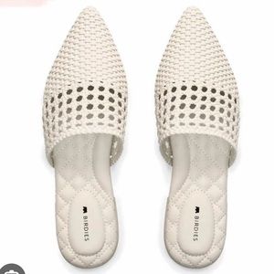 Birdies Woven Ecru Flats size 8.5